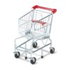 Melissa & Doug Toy Shopping Cart With Sturdy Metal Frame - Toddler Shopping Cart, Pretend Grocery Cart, Supermarket Pretend Play Shopping Cart For Kids Ages 3+ 55 71LrdT8ZthL