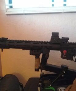 Green Blob Outdoors Rapid Transition Front and Rear Iron Sights Low Profile Fold Down Fits Picatinny 1913 Pattern Rails 9 71Lu2wsPjxL