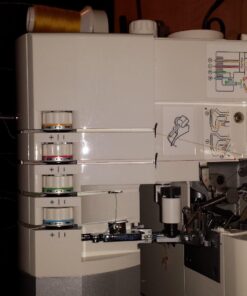 SINGER | ProFinish 14CG754 2-3-4 Thread Serger with Adjustable Stitch Length, & Differential Feed - Sewing Made Easy,White 73 71LvIX8rxZL