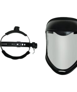 UVEX by Honeywell Bionic Face Shield with Clear Polycarbonate Visor (S8500) 46 71LwM5MPd6L