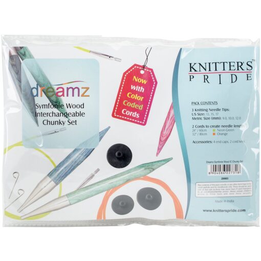 Knitter's Pride KP200603 Dreamz Chunky Interchangeable Needles Set 1 pack