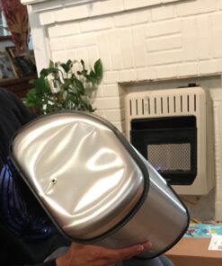 Polder Deluxe Bread Bin, 17 Inch, Stainless Steel 23 71Lx10benhL