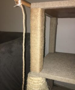 KINGLAKE Natural Thick Strong Jute Rope 66 Feet 5mm 3 Ply Hemp Rope Cord for Arts Crafts DIY Decoration Gift Wrapping 5mmx66 ft Brown 29 71Lxtk1ZDxL