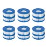 Bestway 58239 Lay-Z Spa Filter Pump Replacement Cartridge Type VI Lay-Z Spa Hot Tub Only, Requires 2 Cartridges per Charge (6 Pack) 21 71LyU1epP3L