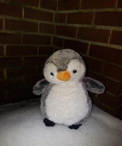 Aurora® Snuggly Sweet & Softer™ Perky Penguin™ Stuffed Animal - Comforting Companion - Imaginative Play - Gray 9.5 Inches 9.5 Inch (Pack of 1) 40 71Lyccp6QUL