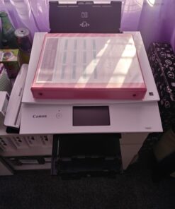 Canon TS8220 Wireless All in One Photo Printer with Scannier and Copier, Mobile Printing, White, Works with Alexa TS8220-Wireless Photo Printing 19 71LzDNI7HtL