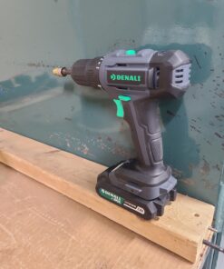 Amazon Brand - Denali by SKIL 20V Drill Driver Kit with 36 Piece Bit Set, Includes 2.0Ah Lithium Battery, 1A Compact Charger and Carry Bag, Blue Drill Driver, Battery, 1A Charger & Bit Set 35 71LzyqIIdOL 1