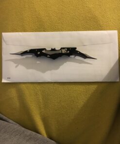 Icetek Sports Batman Dual Blade Knife, Black, 11.5" Large 19 71M d1SkMYL 1