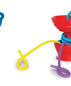 Grapple, Suction Cup Toys Holder for High Chair , Stroller and Teething Toys for Babies 6-12 Months. One of Your Baby Must Haves! Red 29 71M xUK918L