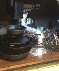 Deco Brothers Pan Organizer Rack for Kitchen Cabinet and Counter, Bronze 38 71M00QARmSL