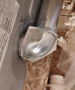 Whirlpool 4396006RW Genuine OEM Elbow Vent Connector For Dryers, Aluminium Accessory – Replaces 4396006 1-(Pack) 32 71M0NDgvcjL