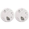 First Alert SA511CN2-3ST Wireless Interconnected Smoke Alarm with Voice Location, Battery Operated, Pack of 2 , WHITE 2-Pack 20 71M0T94dr1L