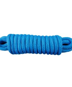 Amarine Made Double Braided Nylon Dock Lines 7700 lbs Breaking Strength (L: 25 ft. D:5/8 inch Eyelet: 15 inch) Marine Mooring Rope Boat Dock Lines Working Load Limit:1540 lbs 15 71M0WQPl1mL