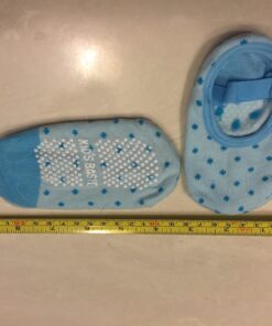 Kisgyst 5 Pairs Baby Girls Toddler Cartoon Dots Anti Slip Skid Foot Socks No-Show Crew Cotton Socks Sneakers 10-30 Months 22 71M0mLYdeNL 1