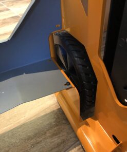 Bora Portamate - PM-8000 Miter Saw Stand Work Station | Mobile Rolling Table Top Workbench | Orange & Grey with Folding Wing Extensions Orange/Black 65 71M1kYbTMyL 1