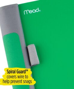 Five Star Advance Spiral Notebook, 2 Subject, College Ruled Paper, 100 Sheets, 9-1/2" x 6", Blue (73162) 12 71M2856qCpS