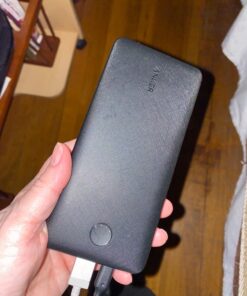 Anker Portable Charger, Power Bank, 20,000mAh Battery Pack with PowerIQ Technology and USB-C (Recharging Only) for iPhone 15/15 Plus/15 Pro/15 Pro Max, iPhone 14/13/12 Series, Samsung Galaxy (Black) Black 33 71M29Y93GgL