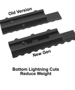 UTG MNT-PMTOWL-A New Gen Dovetail to Picatinny/Weaver Adaptor Mount, One Size Black 30 71M2Lnx 50L