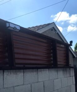 LECLSTAR Solar Outdoor Lights - 4000Lm 268 LED Security Lights with 4 Wide Angle, Motion Sensor Lights for Outside, IP65 Waterproof Solar Powered Wireless Flood Wall Lights with 3 Modes Black 45 71M2mwEcnHL