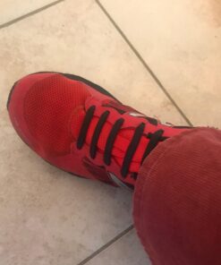 HOMAR No Tie Shoelaces for Kids and Adults Stretch Silicone Elastic No Tie Shoe Laces Adult Size Black 47 71M2nD2iHL