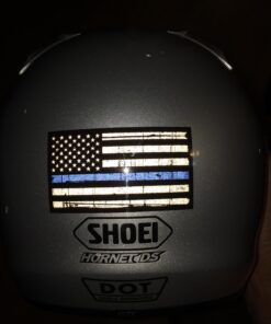 Tattered 3M Reflective Thin Blue Line 3.5 X 2 Decal Sticker United States Us Flag Tactical Police Law Enforcement 15 71M2qtWPjVL