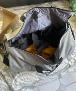 Convertible Garment Bag with Shoulder Strap, Modoker Carry on Garment Duffel Bag for Men Women - 2 in 1 Hanging Suitcase Suit Travel Bags (Grey) Ash Grey 44 71M3 1X9PPL