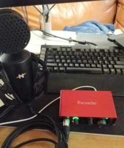 Amazon Basics XLR Microphone Cable for Speaker or PA System, All Copper Conductors, 6MM PVC Jacket, 10 Foot, Black 1-Pack 10 Feet 44 71M307UO3OL