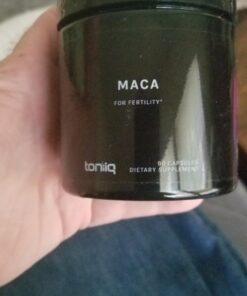 Toniiq 10,000mg 20x Concentrated Extract - Single Origin Wildcrafted Maca Root Capsules - Ultra High Strength - Highly Purified Peruvian Maca Root Powder - Black, Red and Yellow Maca Complex 37 71M3MSAb4L