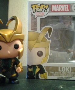 Funko POP Marvel (Bobble):  Helmet Loki Action Figure 29 71M3idiKHlL