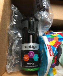 Contigo West Loop Stainless Steel Vacuum-Insulated Travel Mug with Spill-Proof Lid, Keeps Drinks Hot up to 5 Hours and Cold up to 12 Hours, 16oz Black 54 71M3pqPJ2uL