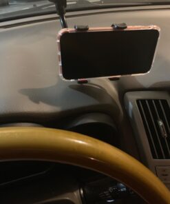 IPOW Upgraded Truck Phone Mount Holder Universal 11 Inches Long Arm Windshield Dashboard Car Mount Cradle with Adjustable X Clamp&Ultra Dashboard Base for Smartphones 22 71M52rLWxL