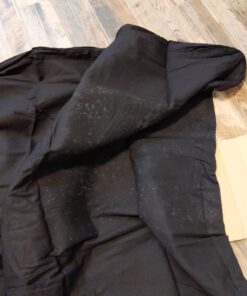 Royal Heritage Home 100% Cotton Full Size Futon Cover - Black - Washable Zippered Sofa Furniture Bed Mattress Covers - Armless Couch Zipper Slipcover Protector/Encasement 24 71M6HExkjIL