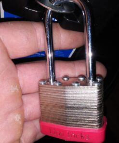 Lion Locks 12 Keyed-Alike Padlocks w/ 2” Long Shackle, 24 Keys, Hardened Steel Case, Pick Resistant Brass Pin Cylinder (12-Pack) for Hasp Latch, Shed, Fence, Gate Chain, Cable, Locker Lock, Gym Door 12PACK Long Shackle 21 71M6IWPjhL