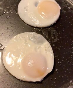 PROFESSIONAL Silicone Egg Ring, Pancake mold Best egg mold for breakfast sandwiches, Omelets and More, Nonstick Mold Ring, Round Red (Pack of 4) and free e-book by ABAM 50 71M6Mp3SSTL