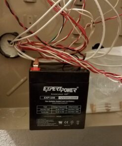ExpertPower EXP1250 12V 5Ah Home Alarm Battery with F1 Terminals 33 71M7YxfKyFL