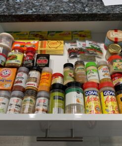 Dial Industries Expand-A-Drawer Spice Tray, White 26 71M8G0xpyEL