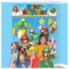 Super Mario Happy Birthday Giant Scene Setters Wall Decorating Kit Party Backdrop, 5 Pieces, Made from Vinyl, Multicolor, 59" x 65" by Amscan 2 71M9Aj8tvbL