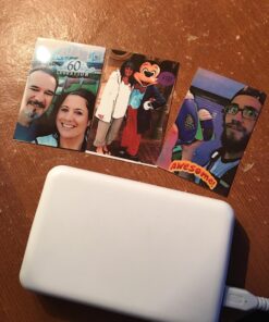 Zink Polaroid ZIP Wireless Mobile Photo Mini Printer (White) Compatible w/ iOS & Android, NFC & Bluetooth Devices 59 71MA39XJ93L