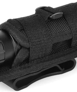 WindFire WF-501B Flashlights High 1200 Lumens Tactical Flashlight 1 Mode 3.7-18v High Powered Handheld Torch Water Resistant Portable with Holster Duty Belt Holder (Battery Not Included) 12 71MAXzUPj7L