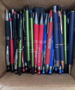 5lb Box Of Assorted Misprint Ink Pens Bulk Ballpoint Pens Retractable Metal Lot Wholesale 27 71MAksuAyL