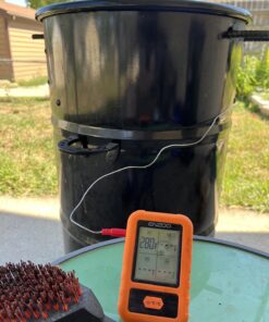 1/2" x 1/8" LavaLock High Temp BBQ Gasket Smoker Seal for Nomex Door Lid, Self Stick Grey 44 71MB6UBRXqL