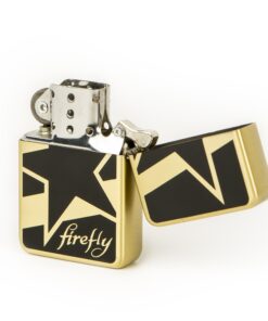 Alternative view of QMx Firefly Brass Lighter