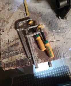 MICROJIG GRR-RIPPER DVC-538K2 Match Fit Dovetail Clamps, Yellow/Green MATCHFIT Dovetail Clamps 31 71MBm NXYqL