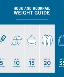 Franklin Brass CURL5PK-FB-R Curlique 5-3/5 in. Single Wall Hooks in Matte Black (5-Pack) 5 Pack 23 71MBy9fbBlL 1