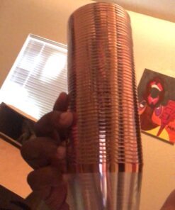 100 Rose Gold Plastic Cups 9 Oz Clear Plastic Cups Old Fashioned Tumblers Rose Gold Rimmed Cups Fancy Disposable Wedding Cups Elegant Party Cups with Rose Gold Rim 38 71MFS55DMnL