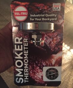 Tel-Tru BQ300 Barbecue Thermometer, 3 inch Black dial with Zones, 4 inch stem, 100/500 Degrees F 69 71MFnM0bnjL