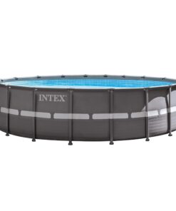 Intex 18ft X 52in Ultra Frame Pool Set with Sand Filter Pump, Ladder, Ground Cloth & Pool Cover 29 71MFpzQnbL