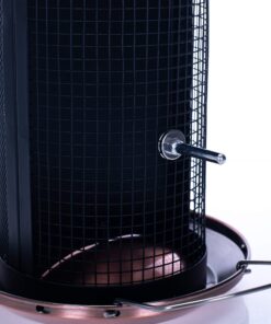 Cottage Garden 12 inch Copper Finish Heavy Duty Mesh Metal 3 Lb. Dual Nut and Seed Bird Feeder Copper Tone 11 71MFsMKI6 L