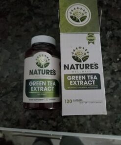 Green Tea Extract 98% Standardized with EGCG | Healthy Weight Support, Metabolism, Energy, Heart Health | Green Tea Capsules are Natural Caffeine Pills with Antioxidant & Free Radical Scavenger 1000mg 29 71MHThPllLL 1