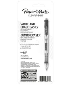 Paper Mate Clearpoint Mechanical Pencils, HB #2 Lead (0.7mm), 2 Pencils, 1 Lead Refill Set, 2 Erasers 0.7MM 25 71MHwZtMqL